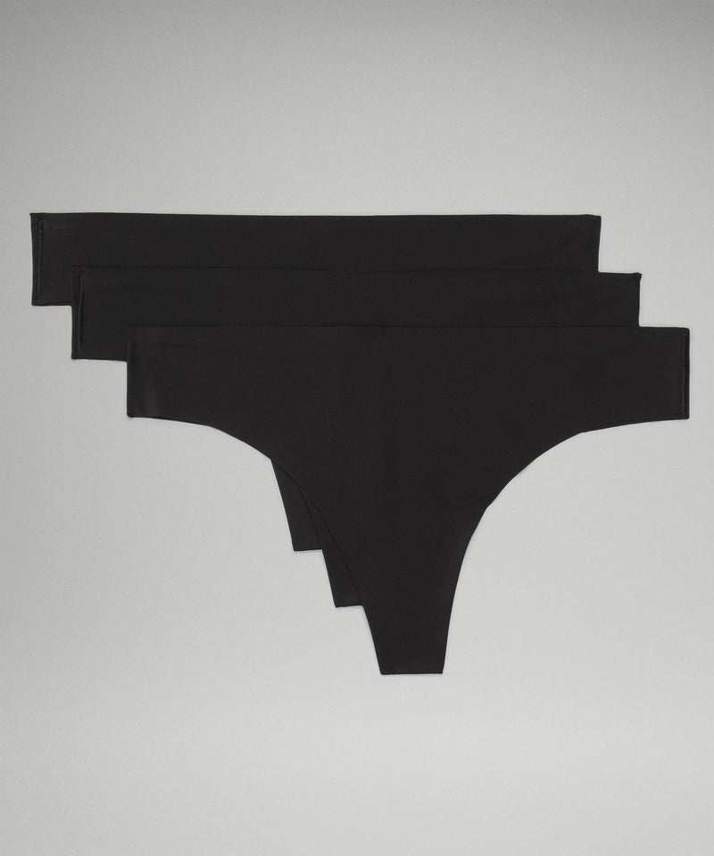 Lululemon InvisiWear Mid-Rise Thong Underwear *3 Pack