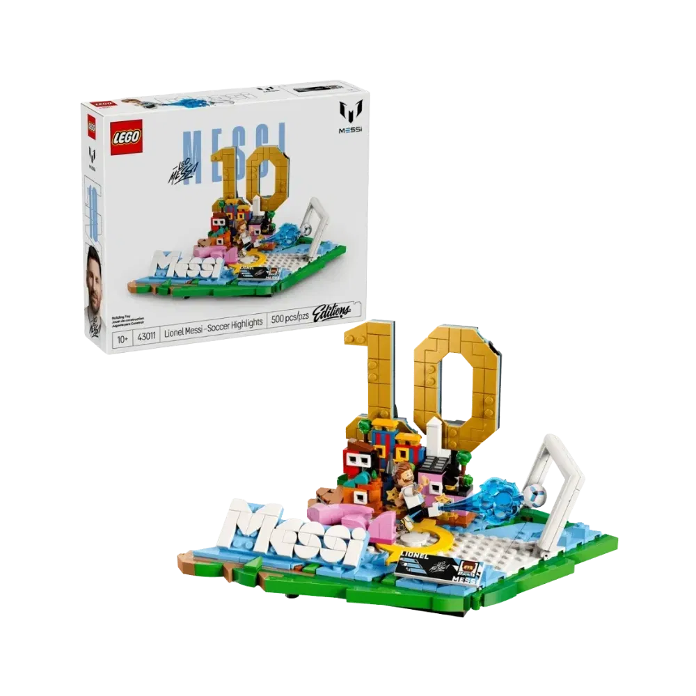 Lego Lionel Messi Soccer Highlights