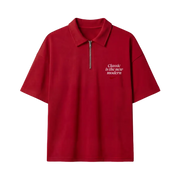 Myugen Nike Bitches Quarter Zip T-Shirt Red