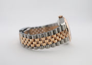 Rolex | Datejust | 126231 | Rose gold | 36 x 44 mm | Gold/Steel | White | Automatic