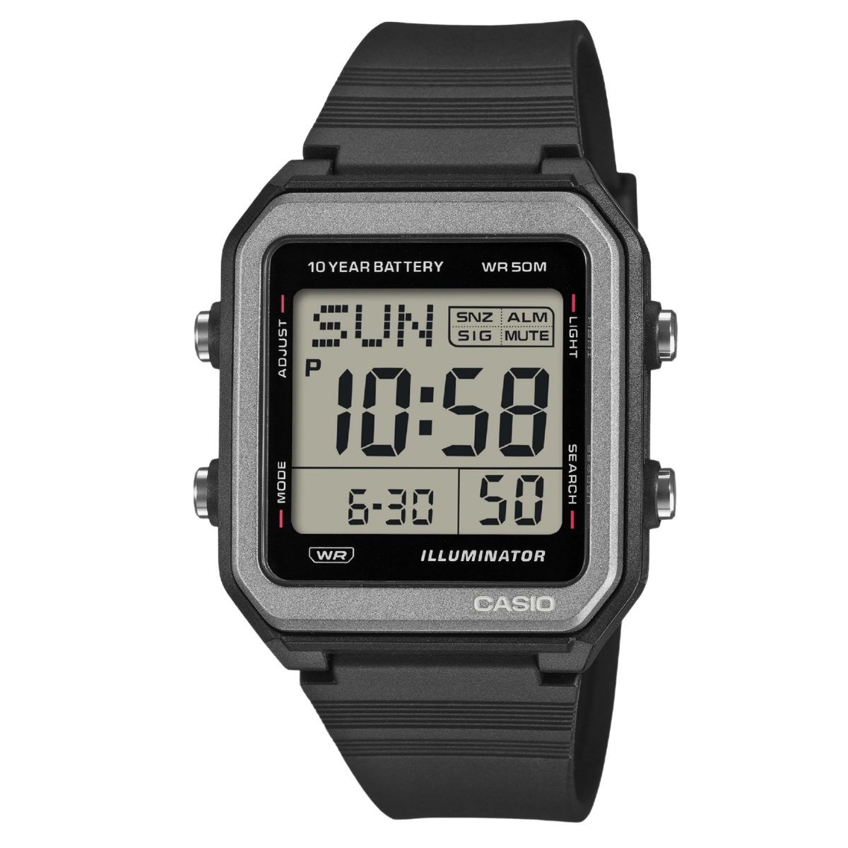 Casio Resin W-221H-1AVDF I133