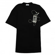Off-White Scan Arr Over S/S T Shirt Black/grey