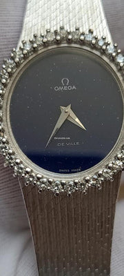 Omega De Ville18 K. Lapis Lazuli 'Spider dial' ref. 511.833