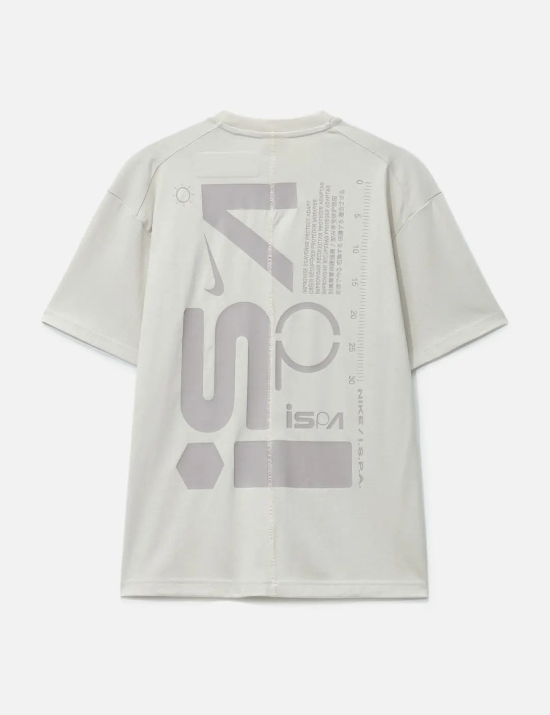 NRG ISPA SSNL Short Sleeve Light Bone T-Shirt
