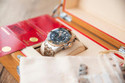 Omega Seamaster Diver 300 MChronometer Chronograph Master Volledige set in (vrijwel) nieuwstaat