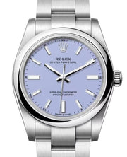 Rolex | Oyster Perpetual | 124200 | Steel | 36 mm | Steel | Purple | Automatic