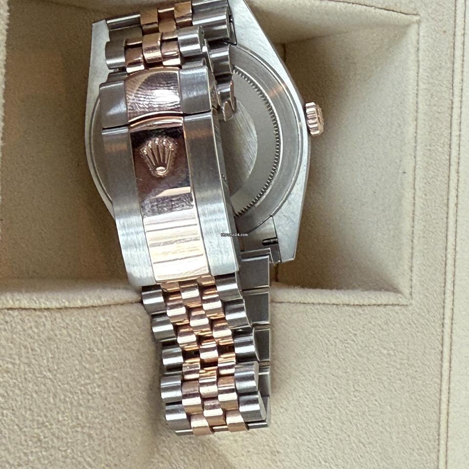 Rolex | Datejust | 126331 | 41 mm | Gold/Steel | Brown | Automatic