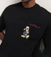 Karl Lagerfeld  Men Black Disney X KL Pocket T-Shirt