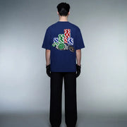 Blacklist Casino Royale Lambo Edition Royal blue Statement T-shirt