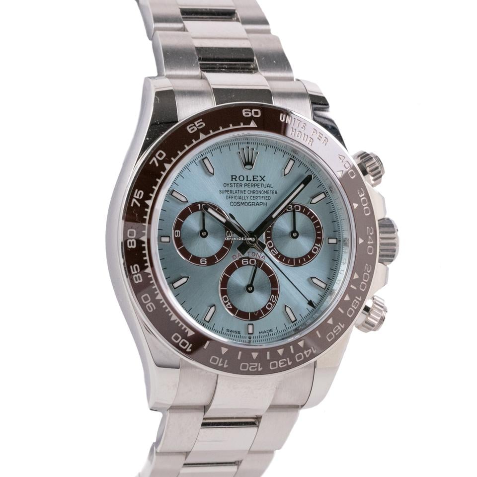 Rolex | Daytona | 126506 | Platinum | 40 mm | Platinum | Blue | Automatic