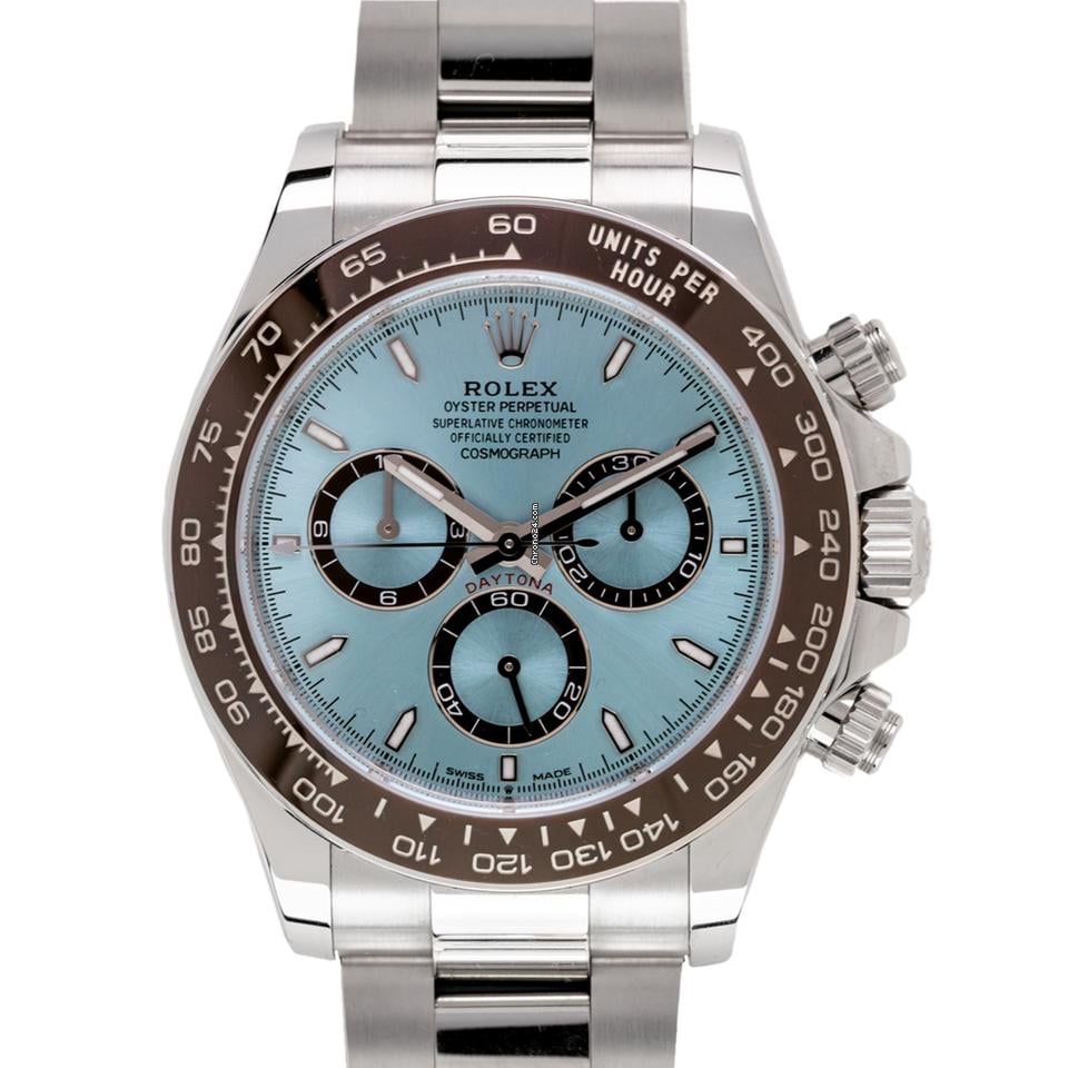 Rolex | Daytona | 126506 | Platinum | 40 mm | Platinum | Blue | Automatic