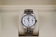 Rolex | Land-Dweller | 127234 | Steel | 36 mm | Steel | White | Automatic