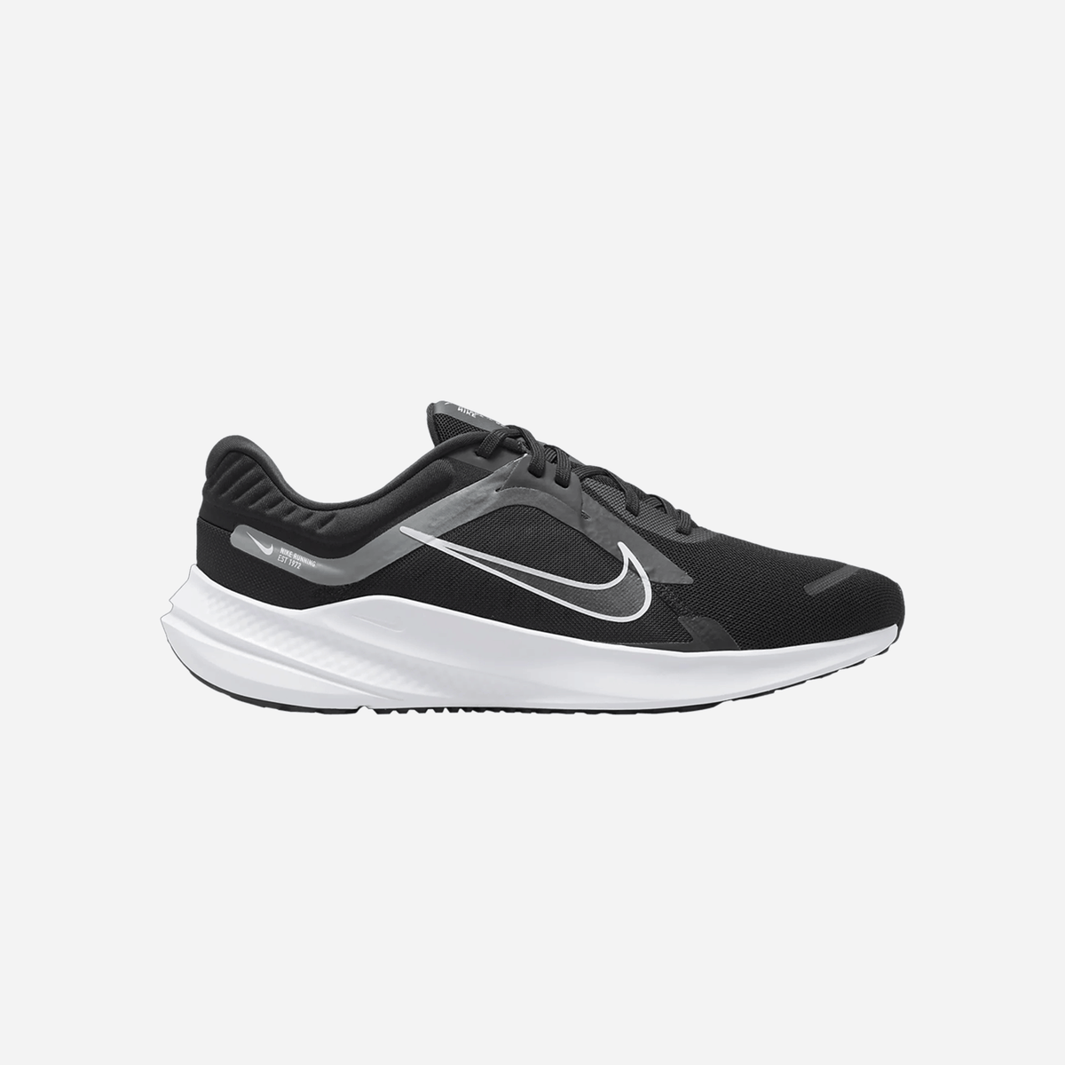 Nike Quest 5 Black White Dark Smoke Grey White