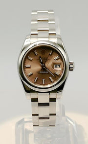 Rolex | Datejust | 179160 | Steel | 26 mm | Steel | Pink | Automatic