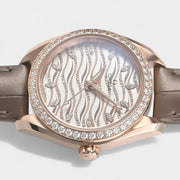 Omega Seamaster Aqua Terra150 M Co-Axial Master Chronometer Diamonds / Sedna Gold / Box&Papers / 220.58.34.20.99.006