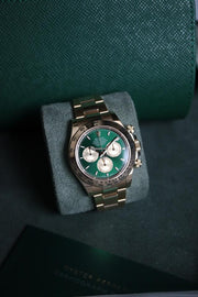 Rolex | Daytona | 126508 | Gold/Steel | Yellow gold | Green | Automatic