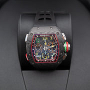 Richard Mille Automatic Winding Split-seconds Chronograph Full Carbon