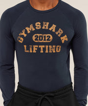 Gymshark Lifting Long Sleeve T-Shirt - Heavy Blue