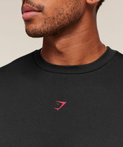 Gymshark Hybrid Athlete T-Shirt - GS Black