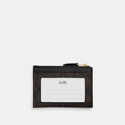 Mini Skinny Id Case In Signature Canvas