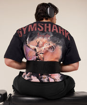 Gymshark Power x Frazetta Graphic T-Shirt - Black/Rust Red