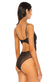 Bardot Nikki Lace Bodysuit in Black