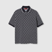 GG cotton piquet jacquard polo shirt