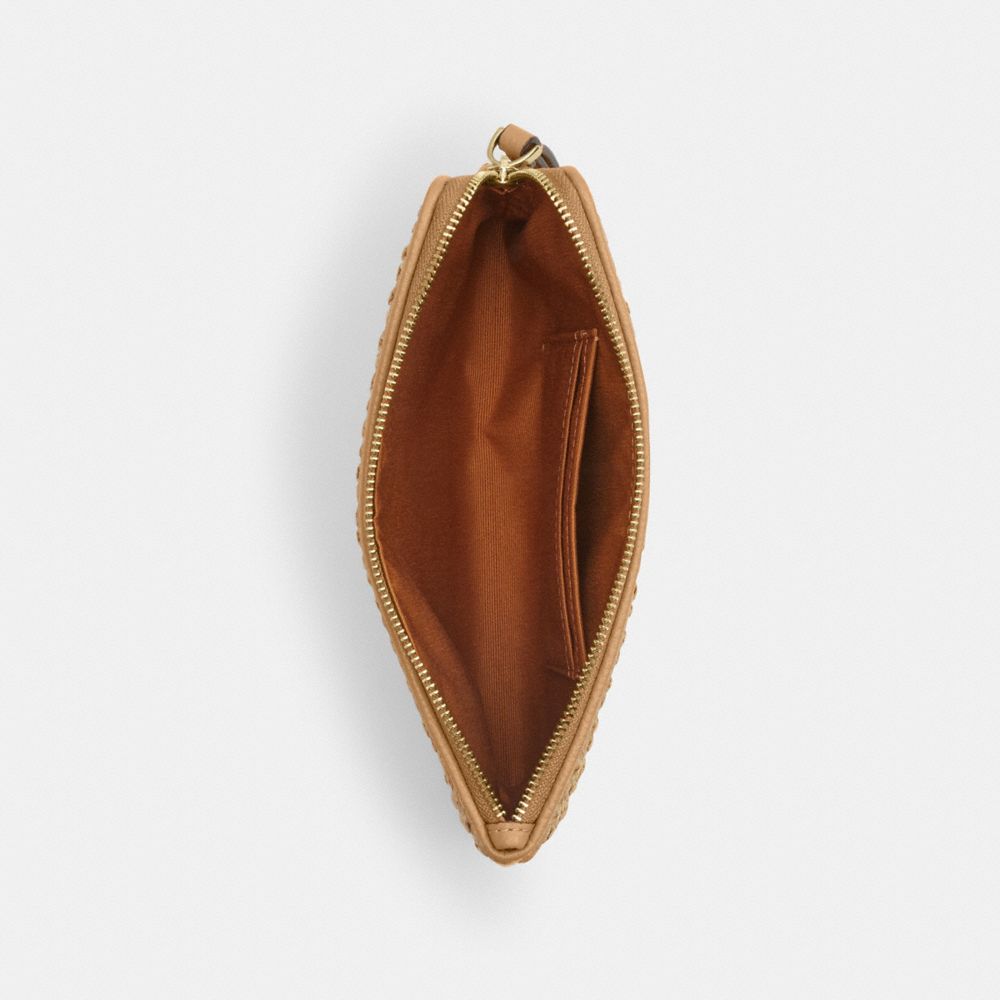 Large Corner Zip Wristlet