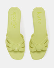 Sculpted Spade Jelly Sandal