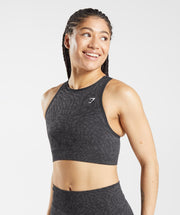 Gymshark Adapt Animal Seamless Sports Bra -  Wild | Black