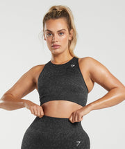 Gymshark Adapt Animal Seamless Sports Bra -  Wild | Black