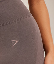 Gymshark Lift Seamless Shorts - Cool Brown