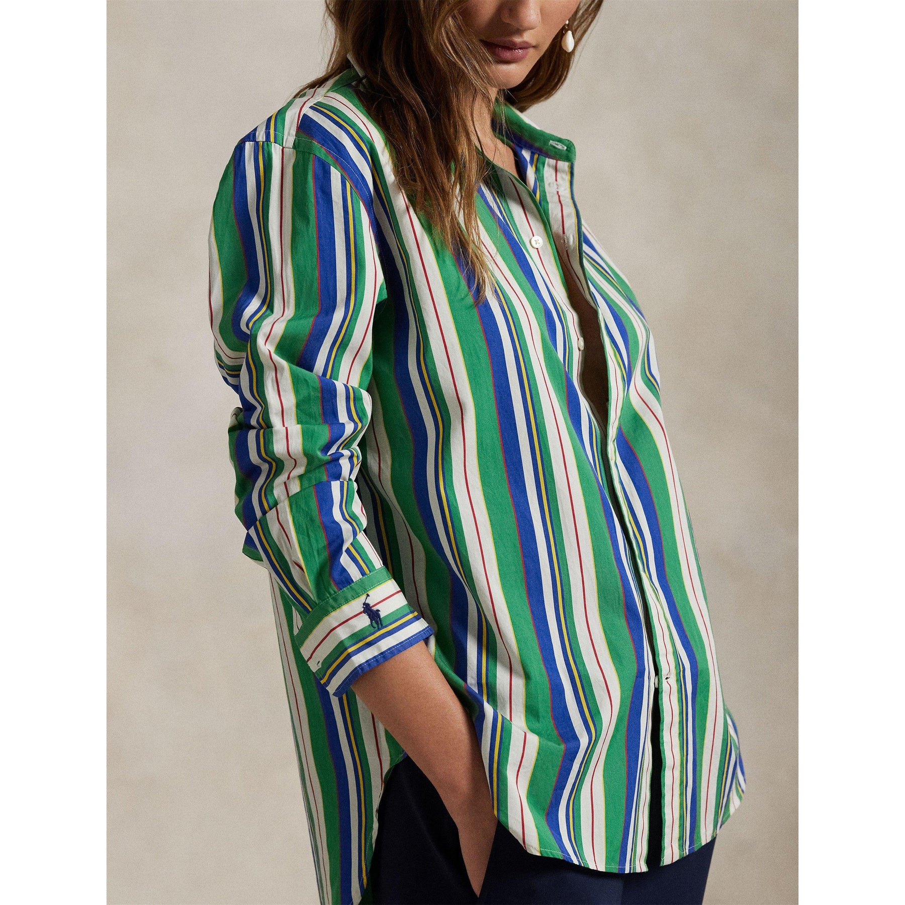 Stripe Long Sleeve Shirt