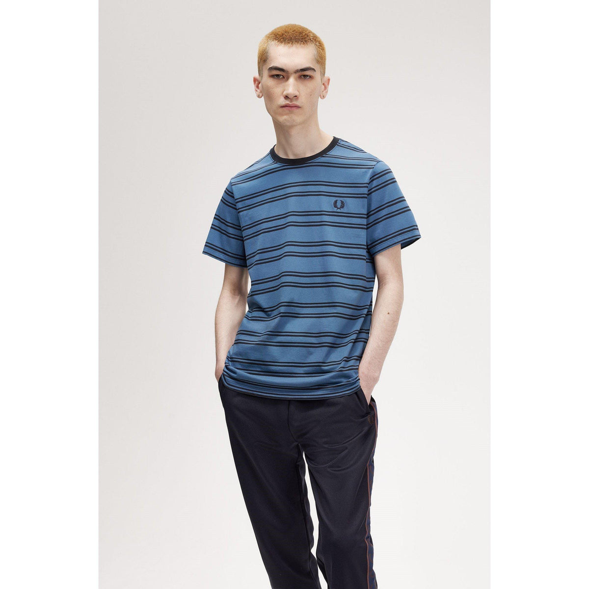 Fine Stripe Regular Fit T-Shirt