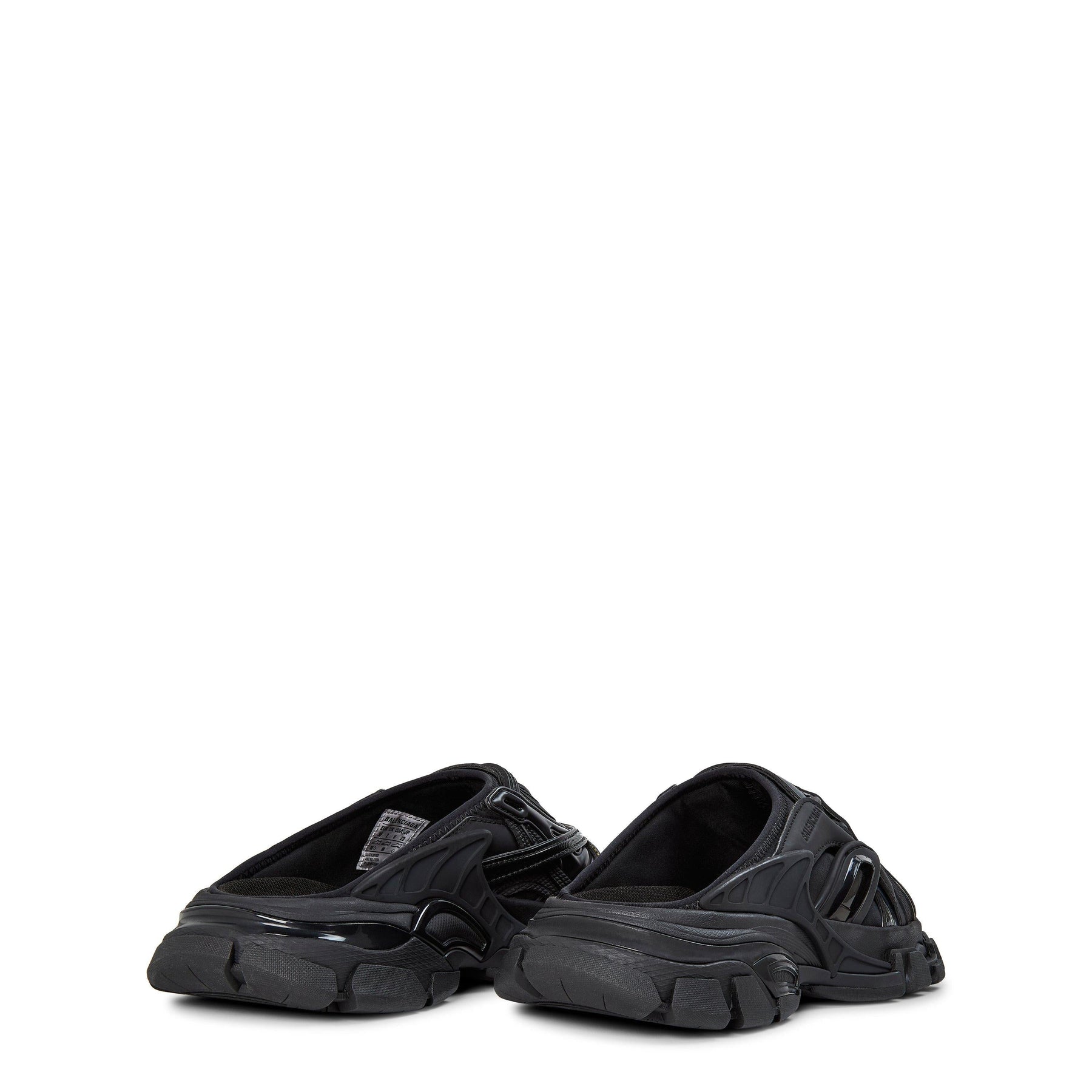 Track Slide Flat Sandals
