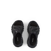 Track Slide Flat Sandals