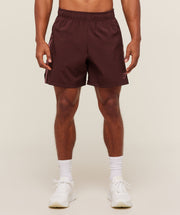Gymshark Sport  7" Shorts - Rich Maroon/Reset Pink