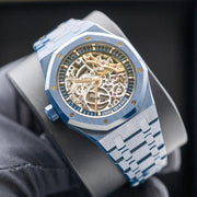 Audemars Piguet Double Balance Wheel Openworked Midnight Ceramic Blue New Release Very Rare