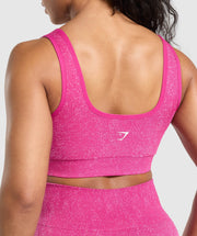 Gymshark Adapt Fleck Sports Bra - Winning Pink/Sour Pink