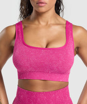 Gymshark Adapt Fleck Sports Bra - Winning Pink/Sour Pink