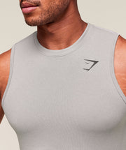Gymshark Vital Tank - Light Grey/Smokey Grey