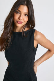 Basic Denim Shift Dress