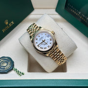 Rolex | Datejust | 279178 | Yellow gold | 28 mm | Yellow gold | White | Automatic