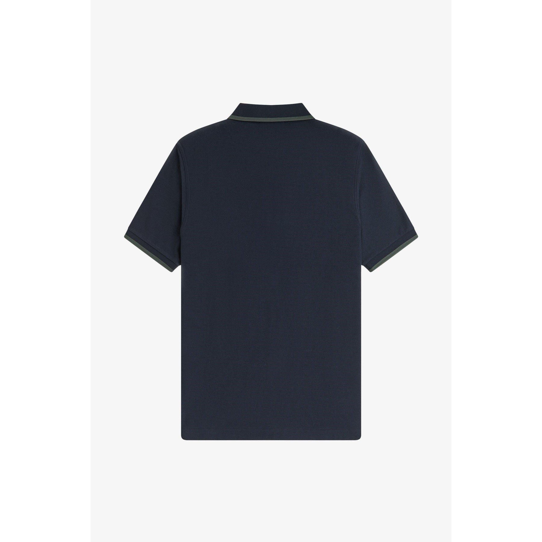 Crepe Zipped Short-Sleeve Polo Shirt