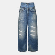 High-Rise Wide Leg Jeans