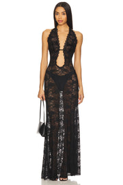 superdown Meelinah Maxi Dress in Black