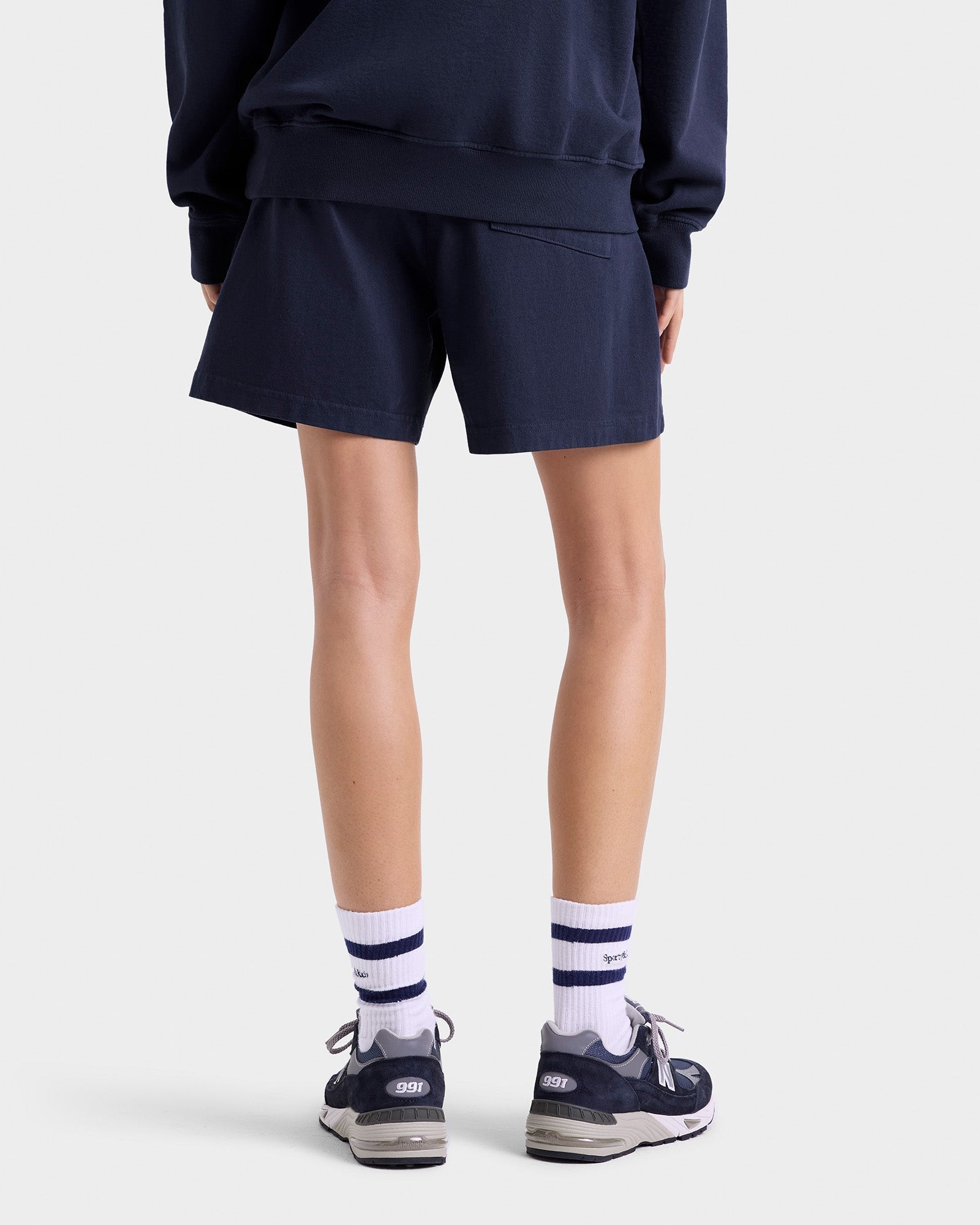 Dodgers Gym Short - Navy/White
