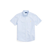 Striped Seersucker Short Sleeve Shirt