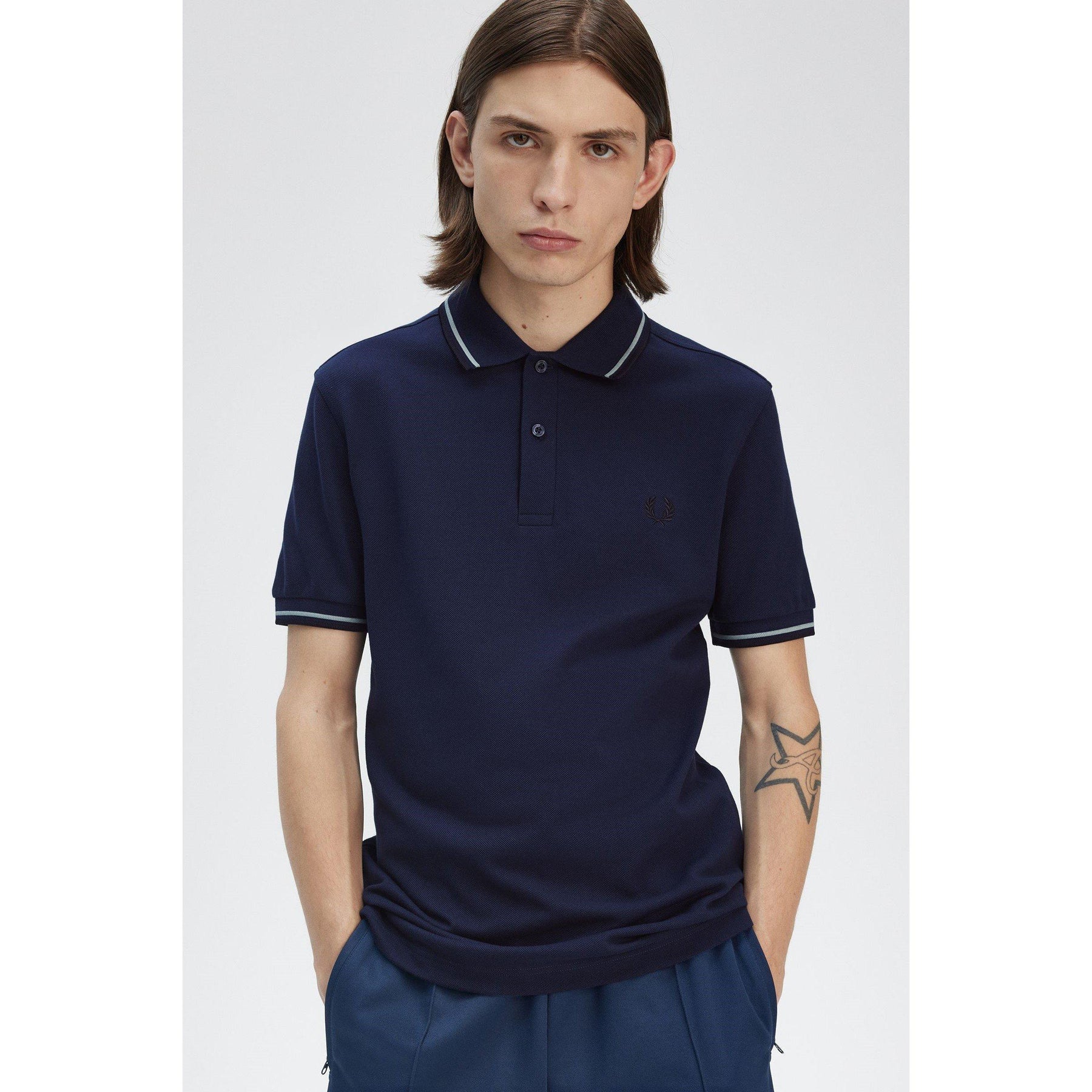 Short Sleeve Twin Tipped Polo Shirt