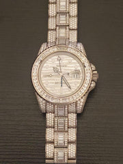 Rolex | GMT-Master II | 116769TBR - factory Dimond set | White gold | 40 mm | White gold | White | Automatic